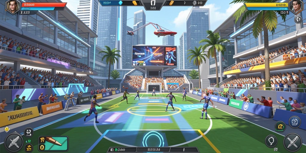 Gameplay seru dan menantang di level yang berbeda.