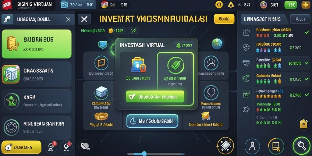 Tangkapan layar memperlihatkan antarmuka multiplayer yang menarik.