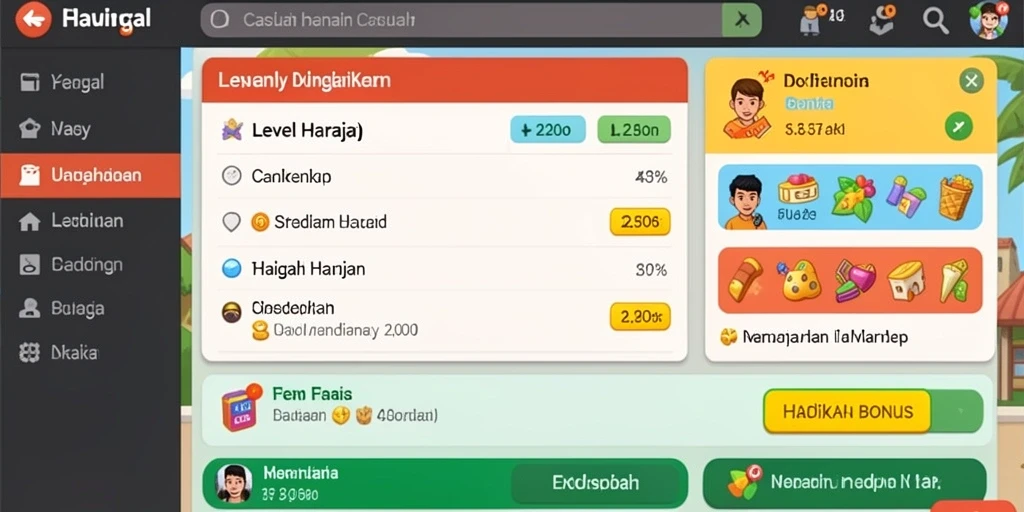 Tampilkan misi menarik yang menunggu untuk diselesaikan.