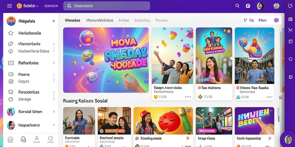 Komunitas aktif yang mendukung pemain baru.